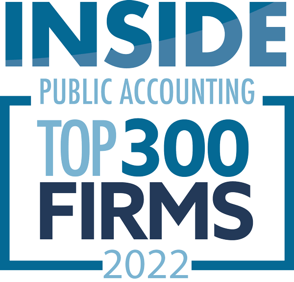 Inside Public Accounting - Top 300 Firm, 2022
