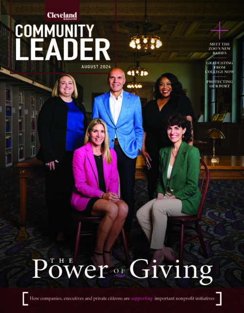 August cover of Community Leader Magazine