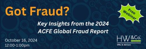 Got Fraud banner for upcoming webinar